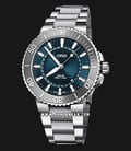Oris Aquis Source Of Life 01 733 7730 4125-SET MB Limited Edition Blue Dial Stainless Steel Strap-0